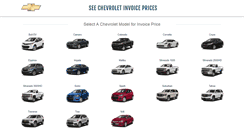 Desktop Screenshot of chevroletinvoiceprices.net